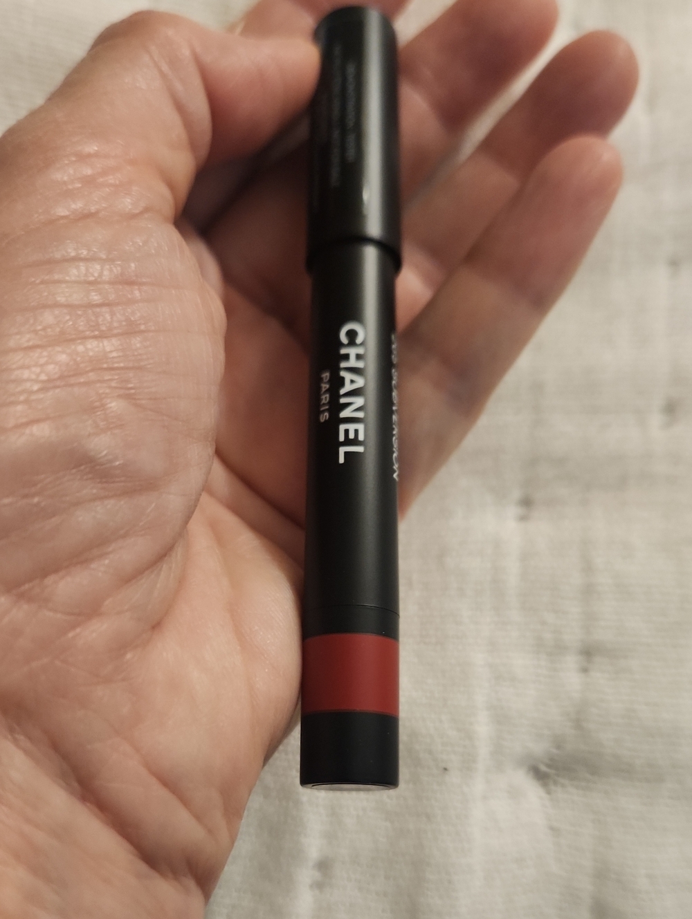 CHANEL Rouge Lip Crayon — Deep Red 265-SUBVERSION.